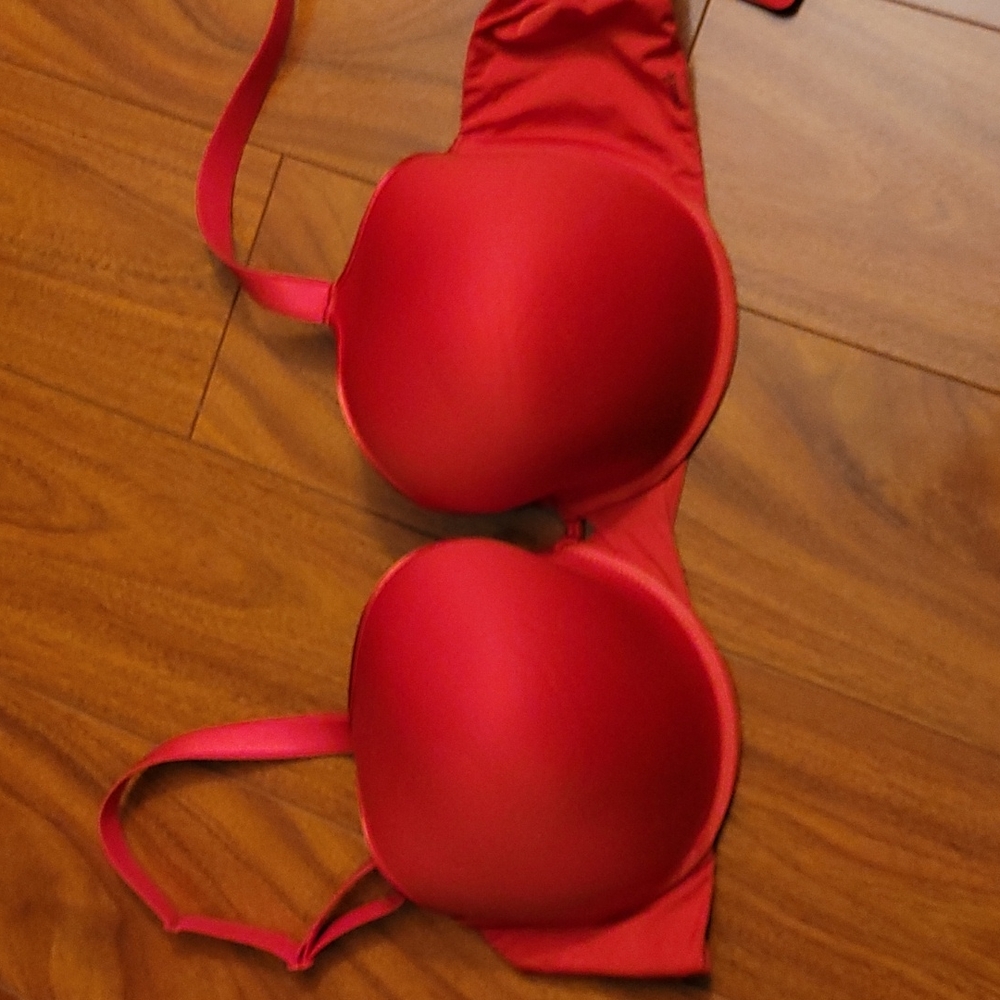 Chantelle 34dddd red bra